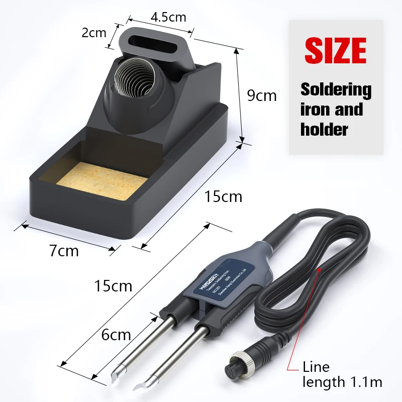 Electronics Repair Tool - Pinzas para estación de soldadura T12,
