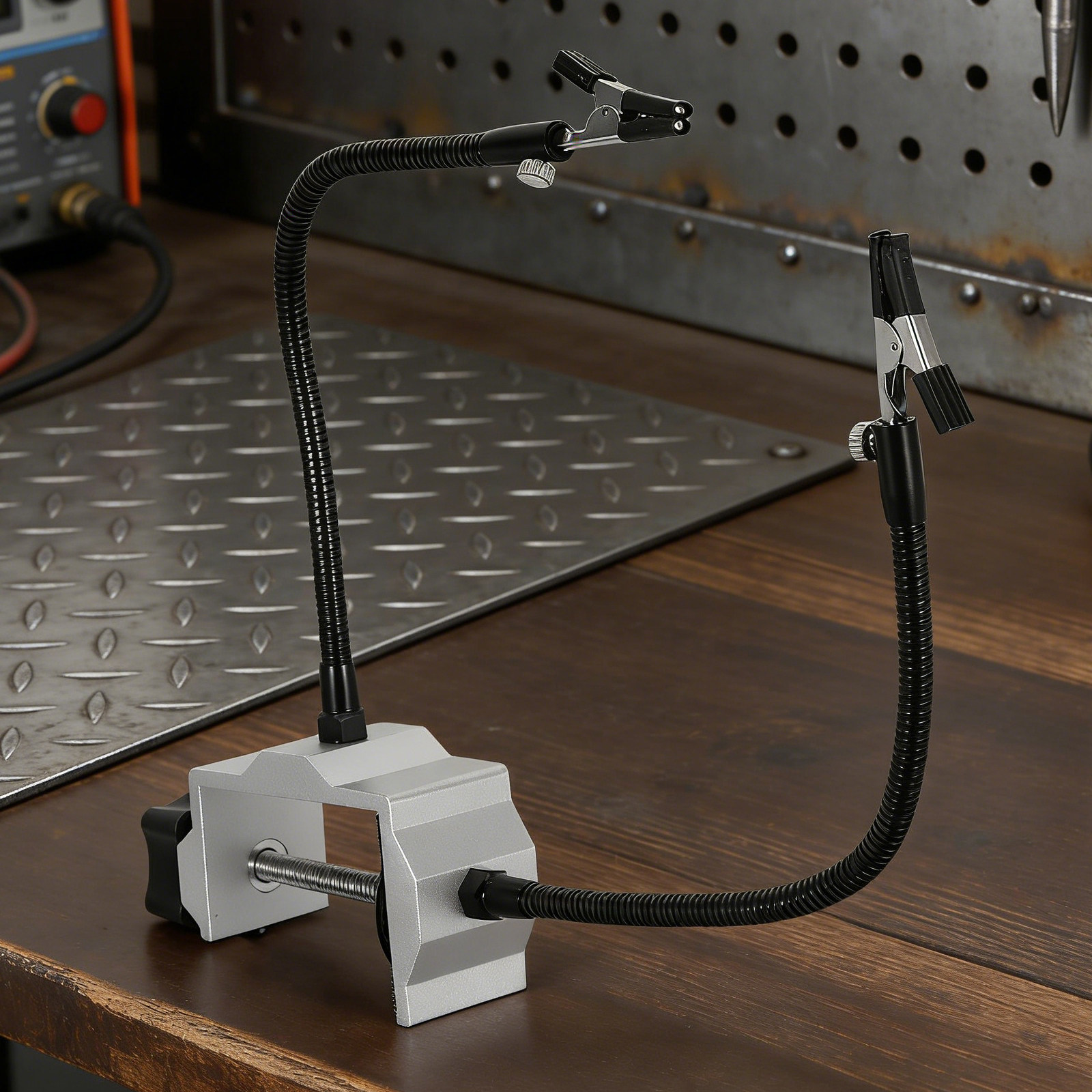 Electronics Repair Bench - Soporte de soldadura con mordaza y