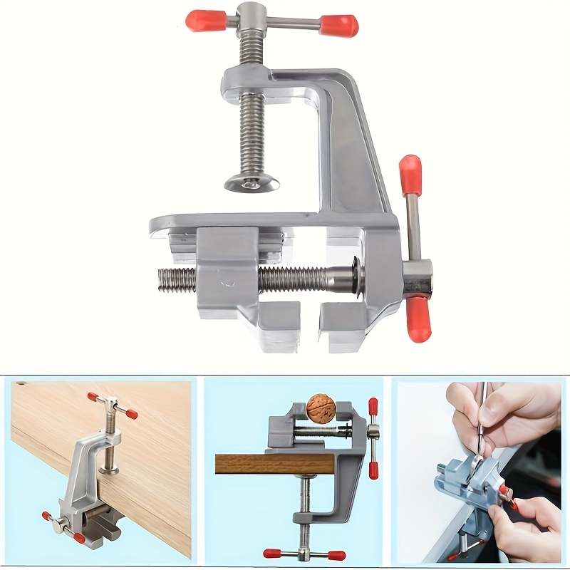 Mini tornillo de banco de alea - Electronics Repair Bench reseña y precio