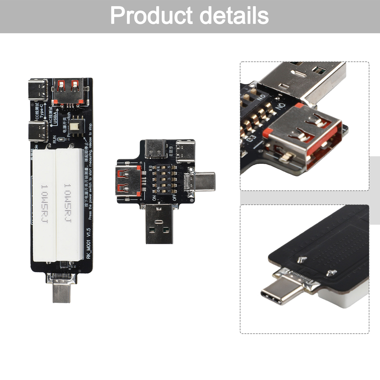 Medidor de Potencia Tipo-C par - Electronics Repair Bench reseña y precio