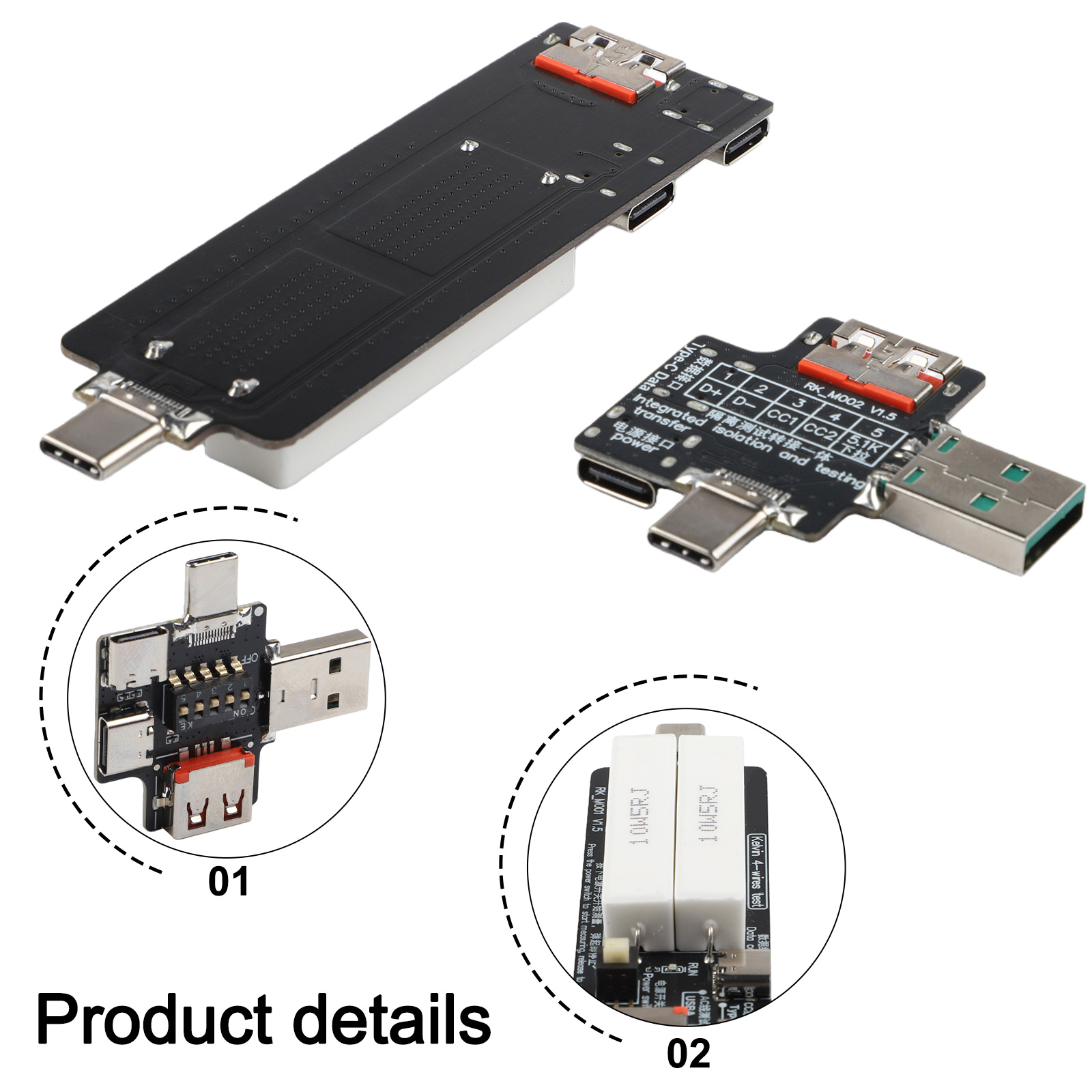 Medidor de Potencia Tipo-C par - Electronics Repair Bench reseña y precio