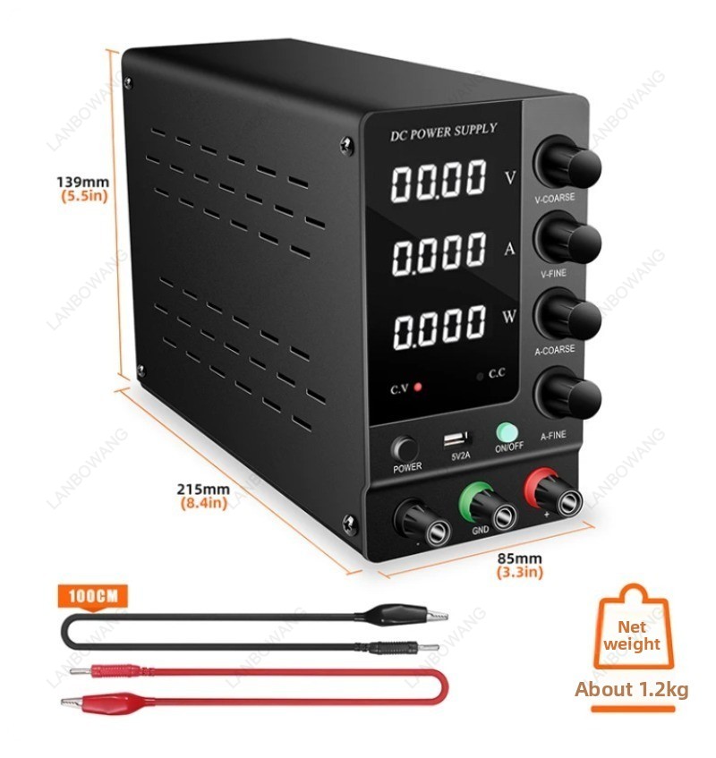 Fuente de alimentación de CC d - Electronics Repair Bench reseña y precio