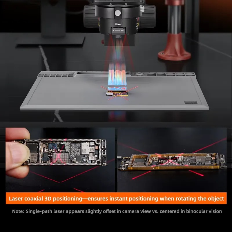 Microscopio Trinocular Qianli  - Repair Electronics reseña y precio