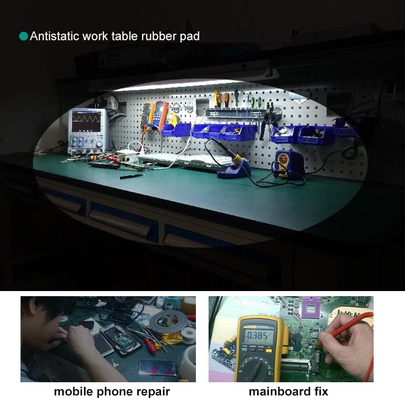 Tapete de trabajo de mesa de 3 - Repair Electronics reseña y precio