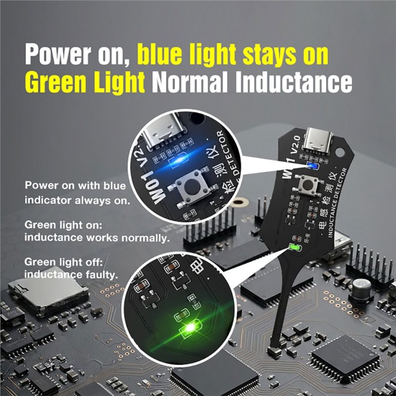 W01 V2.0 Probador de Inductanc - Repair Electronics reseña y precio